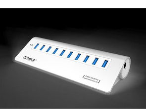 ORICO M3H10 10口全鋁USB3.0 HUB，打造高效擴展新體驗